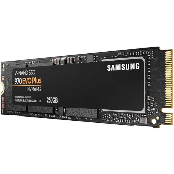 SSD накопитель Samsung 970 EVO Plus MZ-V7S250BW 250ГБ, M.2 2280, PCI-E 3.0 x4,  NVMe,  M.2