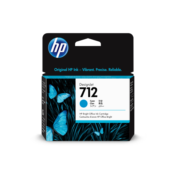 Картридж 712 для HP DJ T230/630, 29мл (О) голубой 3ED67A