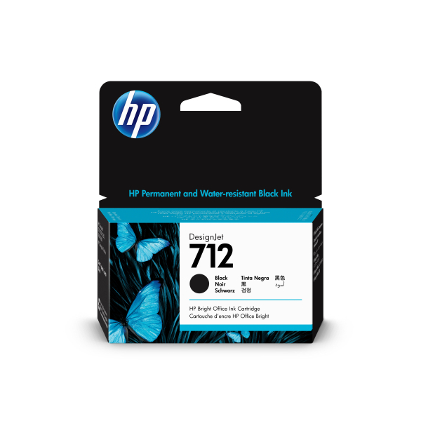 Картридж 712 для HP DJ T230/630, 38мл (О) чёрный 3ED70A