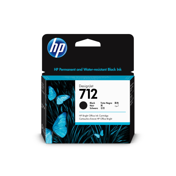 Картридж 712 для HP DJ T230/630, 80мл (О) чёрный 3ED71A