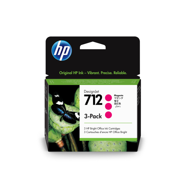 Картридж 712 для HP DJ T230/630, 29млХ3шт (О) пурпурный 3ED78A