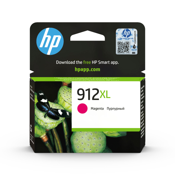 Картридж струйный 912XL для HP OfficeJet 801x/802x, 825стр. (О) пурпурный 3YL82AE