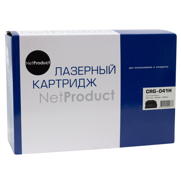 Картридж NetProduct (N-№041H) для Canon LBP-312x/MF522x/MF525x, 20K