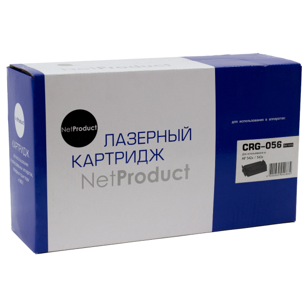 Картридж NetProduct (N-№056) для Canon MF 542x/543x, 10K (без чипа)