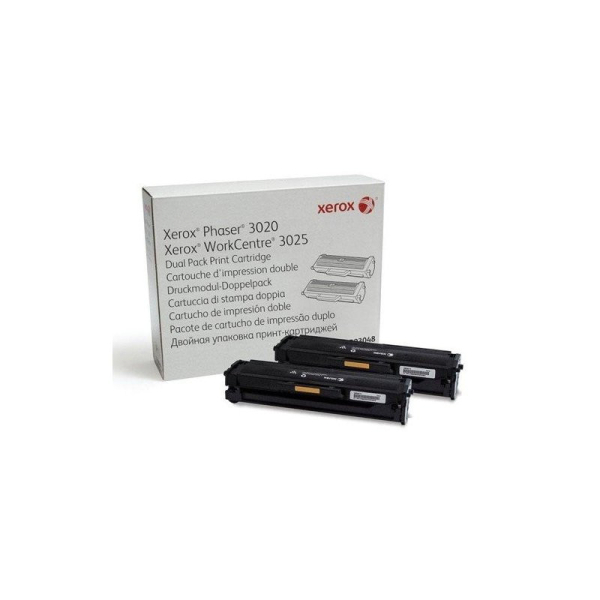 Тонер-картридж Xerox Phaser 3052/3260/ WC 3215/3225, 3K*2шт (О) 106R02782