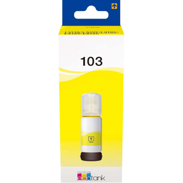 Контейнер с чернилами для Epson L3100/3101/3110/3150, желтый, (О), C13T00S44A
