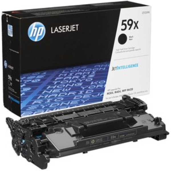 Тонер-картридж 59X для HP LJ M304/M404/MFP M428, 10К чёрный CF259X