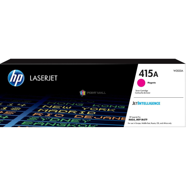 Тонер-картридж 415A для HP LJ M454/MFP M479, 2,1К (O) малиновый W2033A