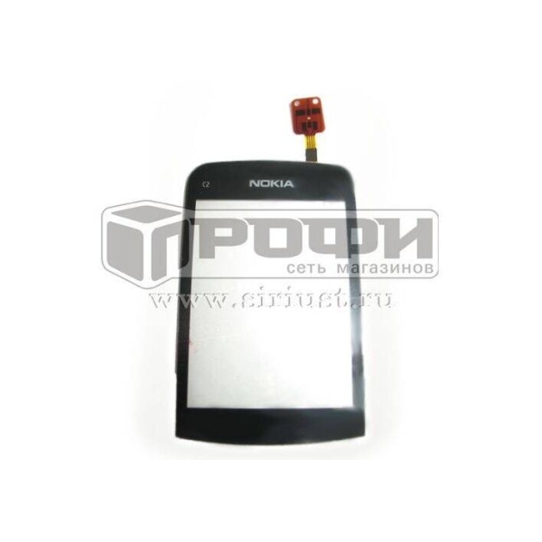 Тачскрин Nokia C2-02,C2-03,C2-06 (черный)