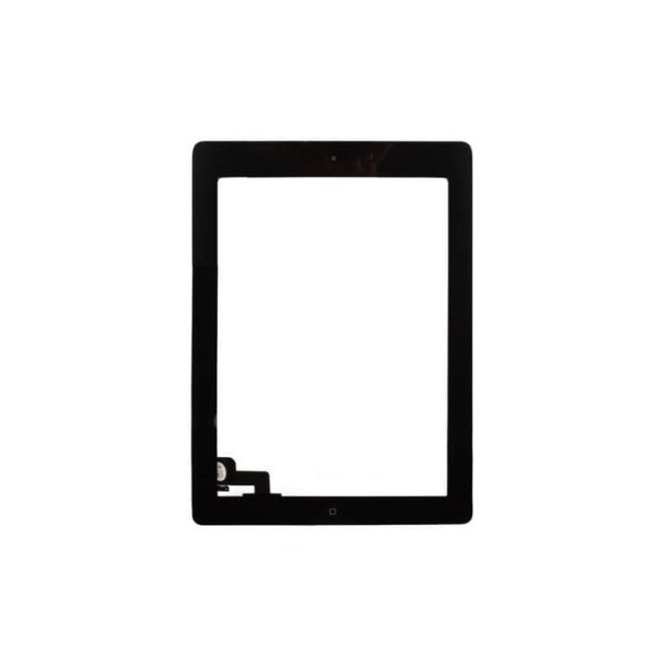 Тачскрин для iPad 2 +кнопка Home (черный)