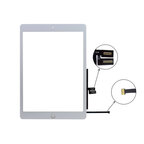 Тачскрин для iPad Air 10.2 (2019/2020)+кнопка HOME (белый)