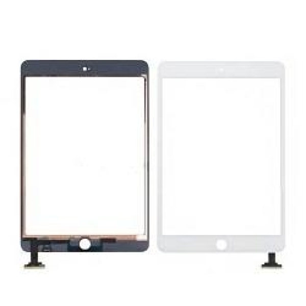 Тачскрин для iPad mini/ iPad mini 2 (Retina) с коннектором (белый) HQ