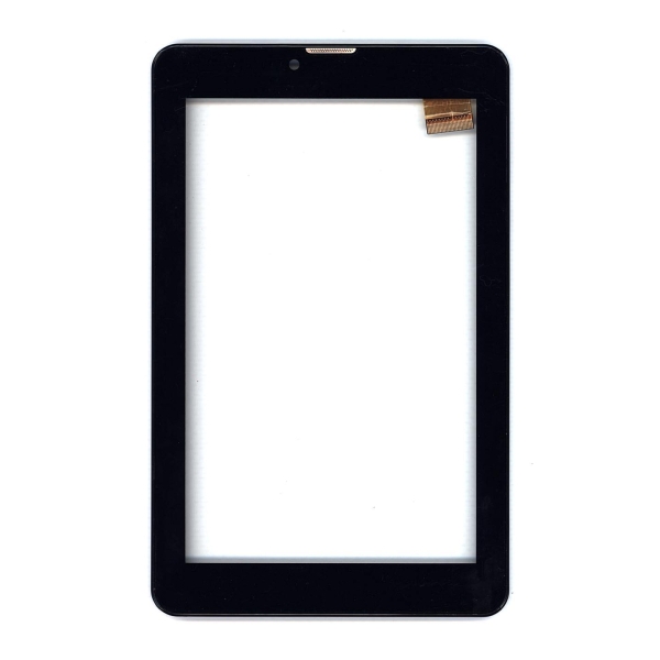Тачскрин для планшета Irbis TZ742 с рамкой (черный)