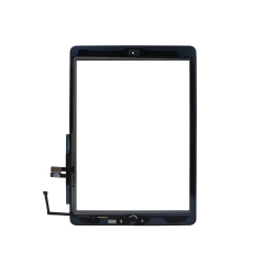 Тачскрин для iPad 6 (2018)+кнопка HOME с микросхемой (черный)