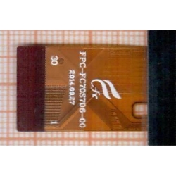 Тачскрин для планшета ZHC-0438A (черный) (080)